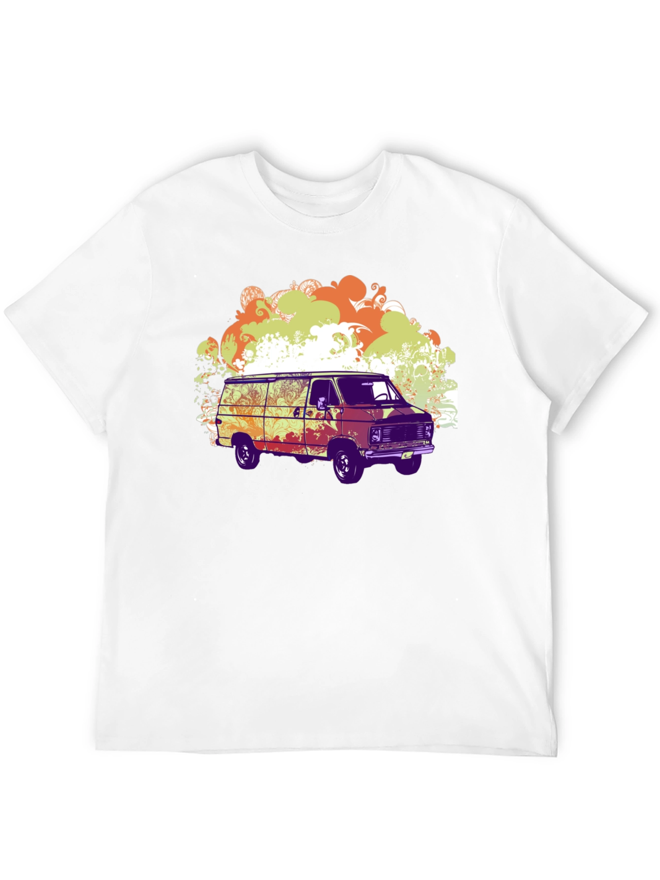 Retro Van Graphic Tee - Black