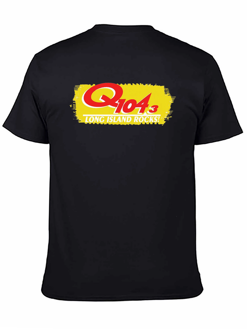 Q104.3 Long Island Rocks! Black T-Shirt