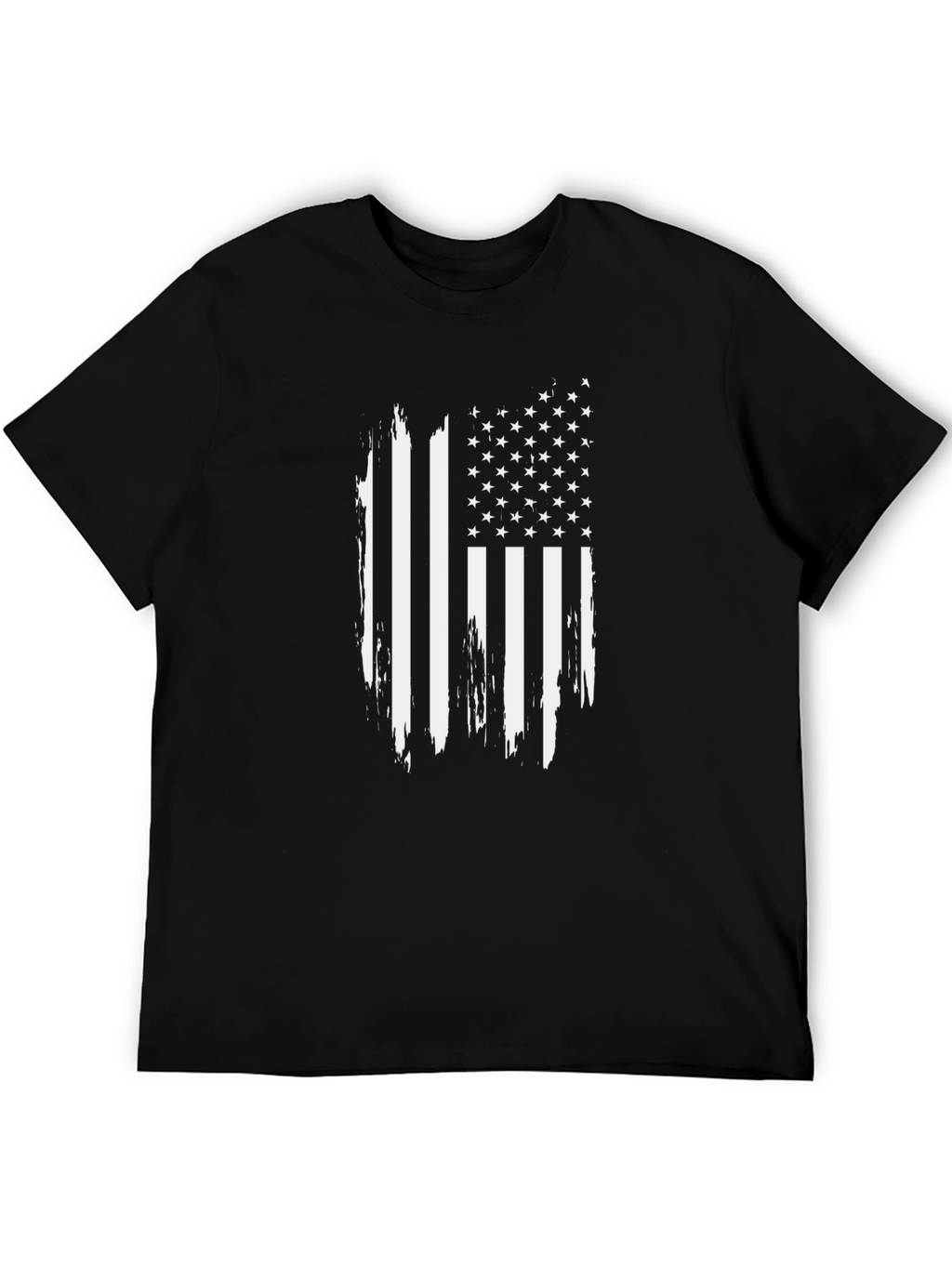Distressed American Flag Graphic T-Shirt
