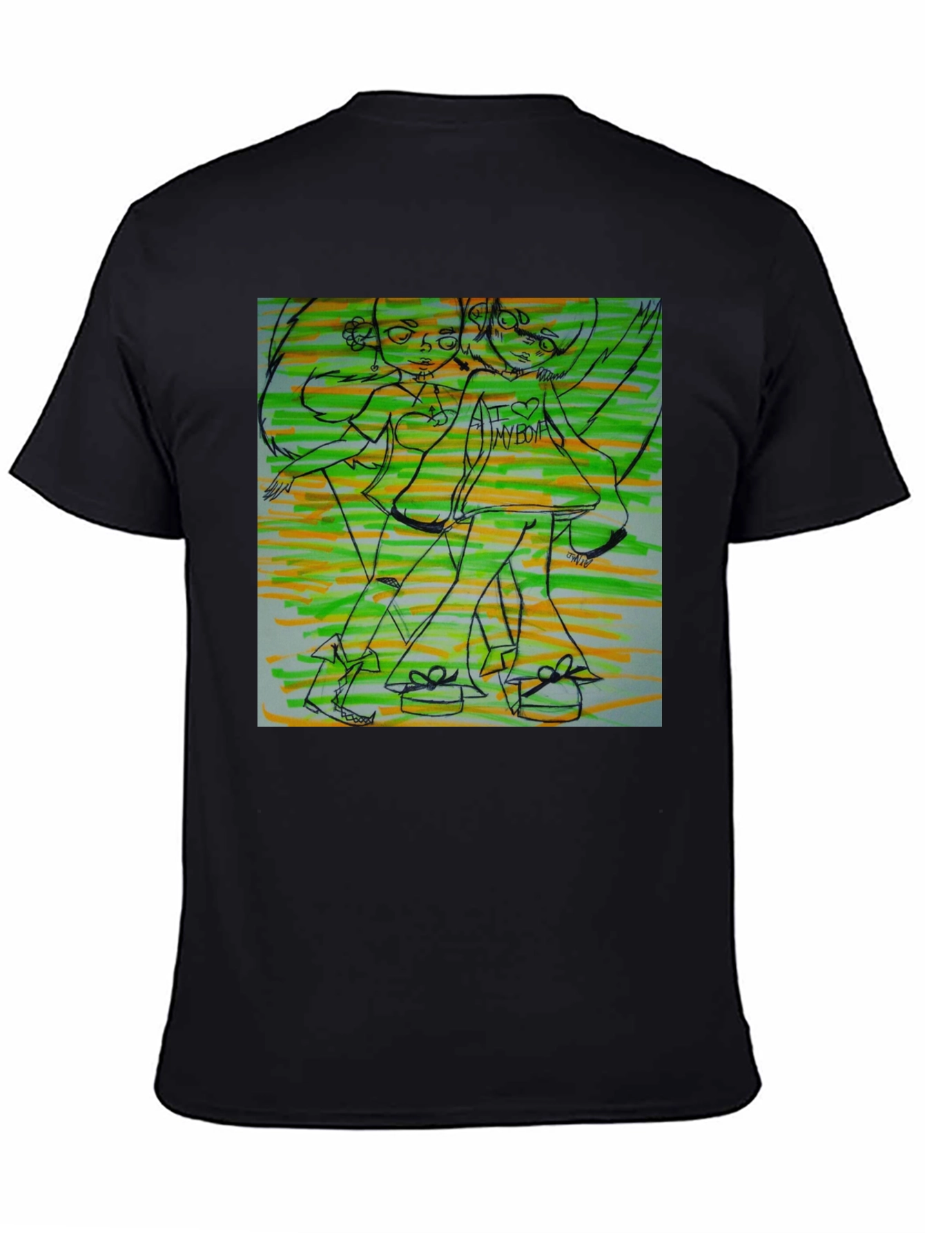 Artsy Graphic T-Shirt - Unique Design