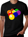 Pool Balls Graphic T-Shirt
