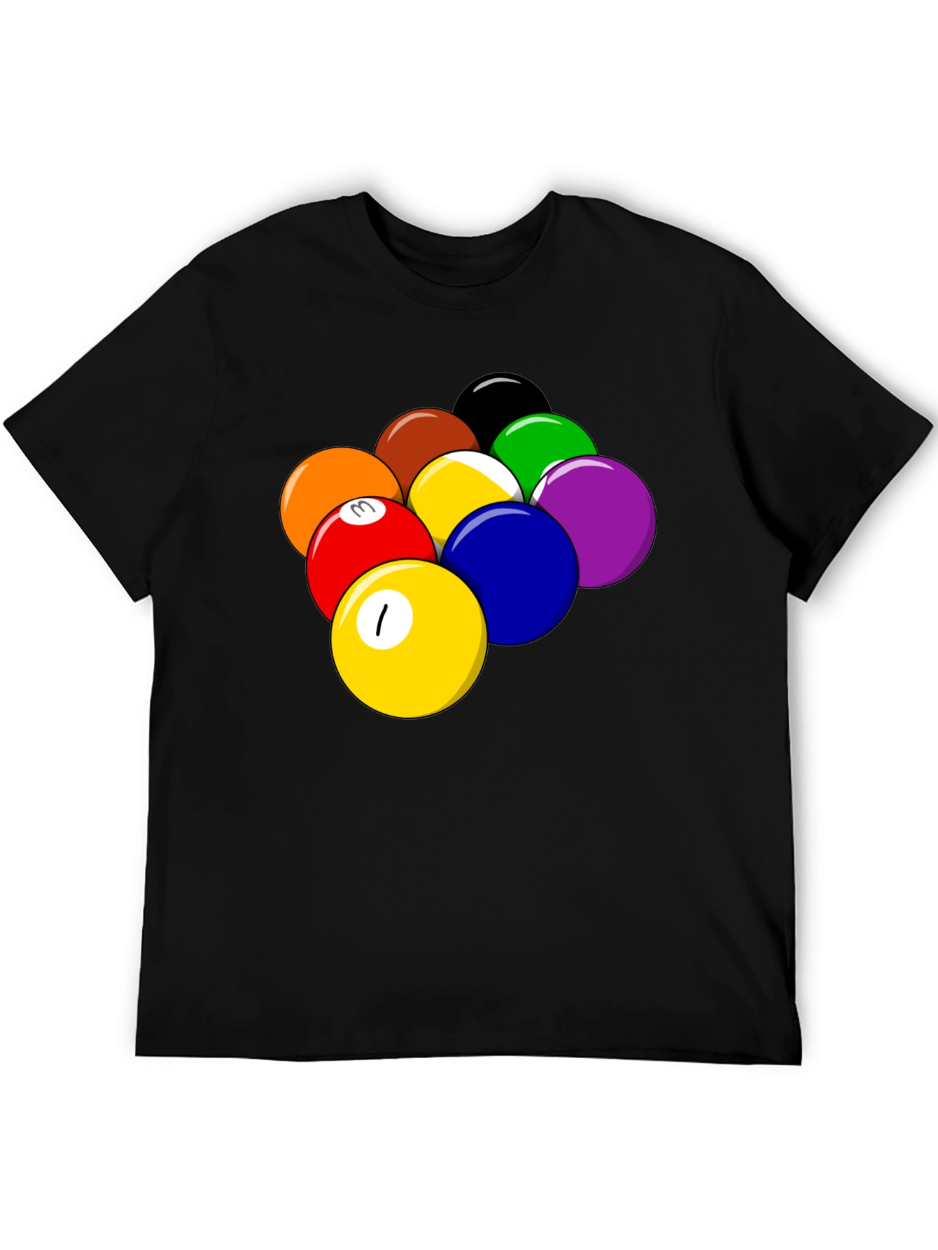 Pool Balls Graphic T-Shirt