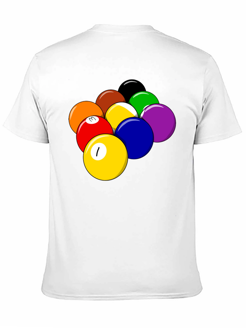 Pool Balls Graphic T-Shirt