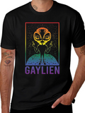 Gaylien Graphic T-Shirt - Pride Alien Tee