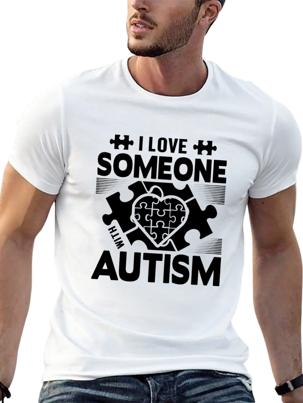 Autism Awareness T-Shirt: I Love Someone