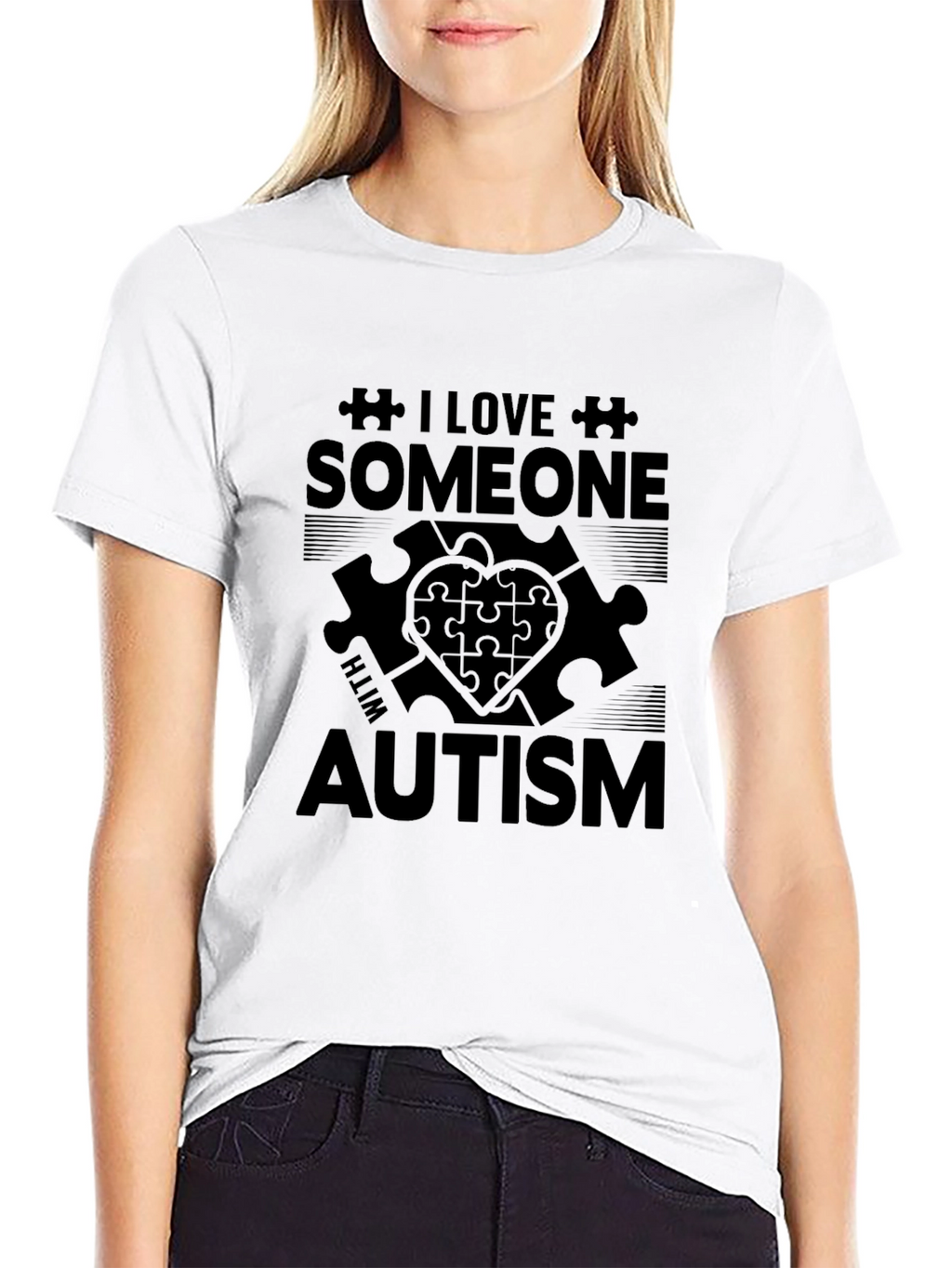 Autism Awareness T-Shirt: I Love Someone