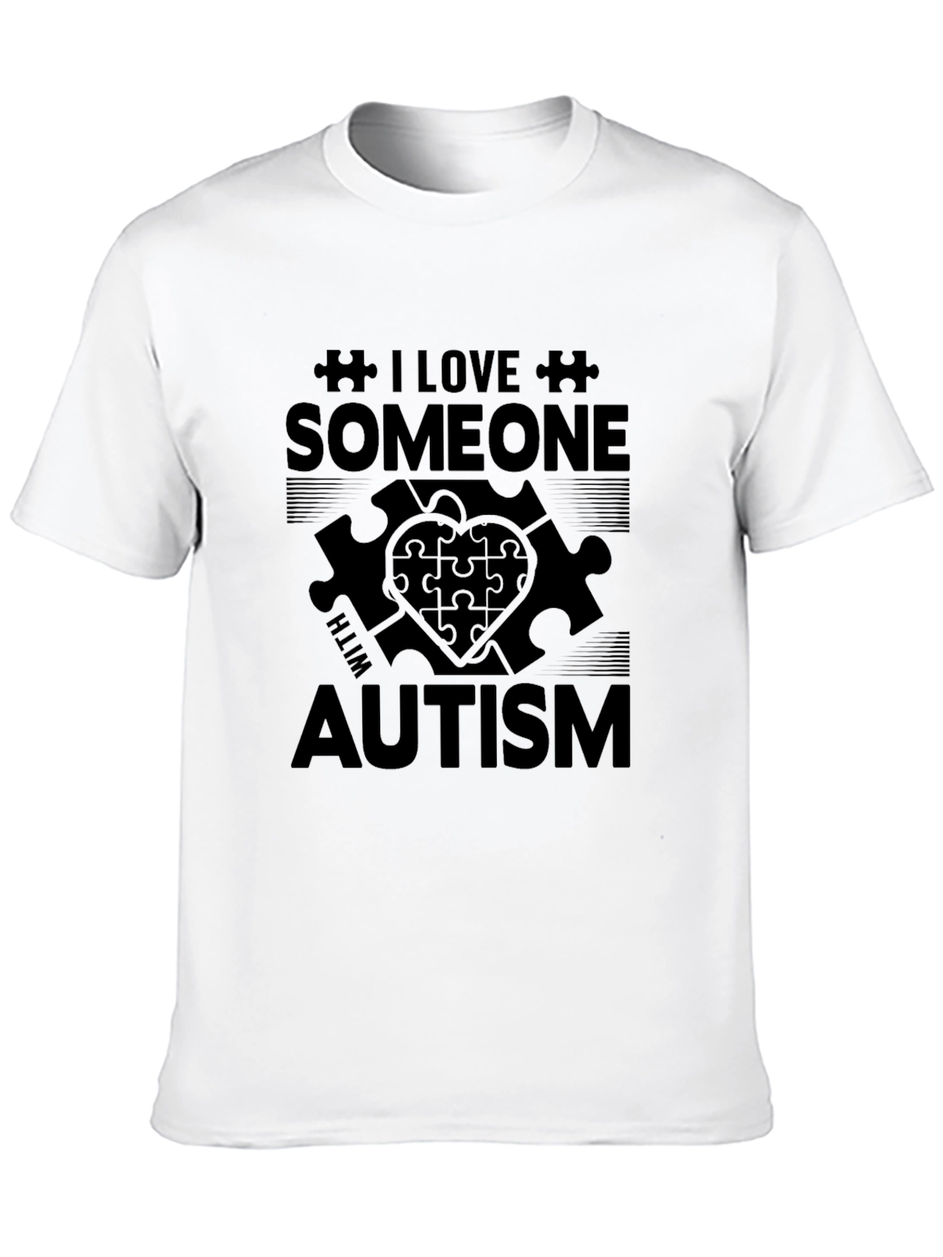 Autism Awareness T-Shirt: I Love Someone
