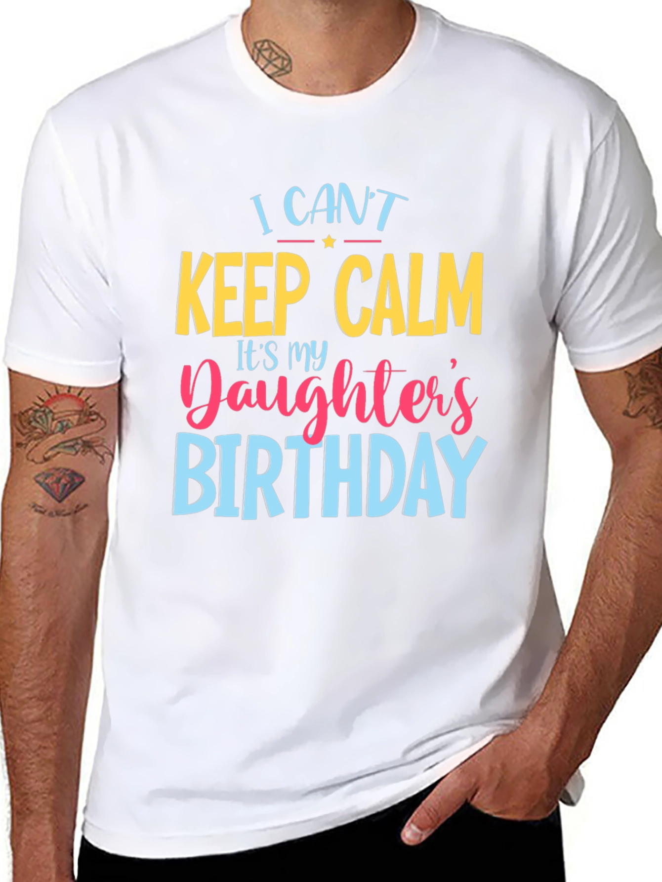 I Cant Keep Calm Daughters Birthday T-Shirt