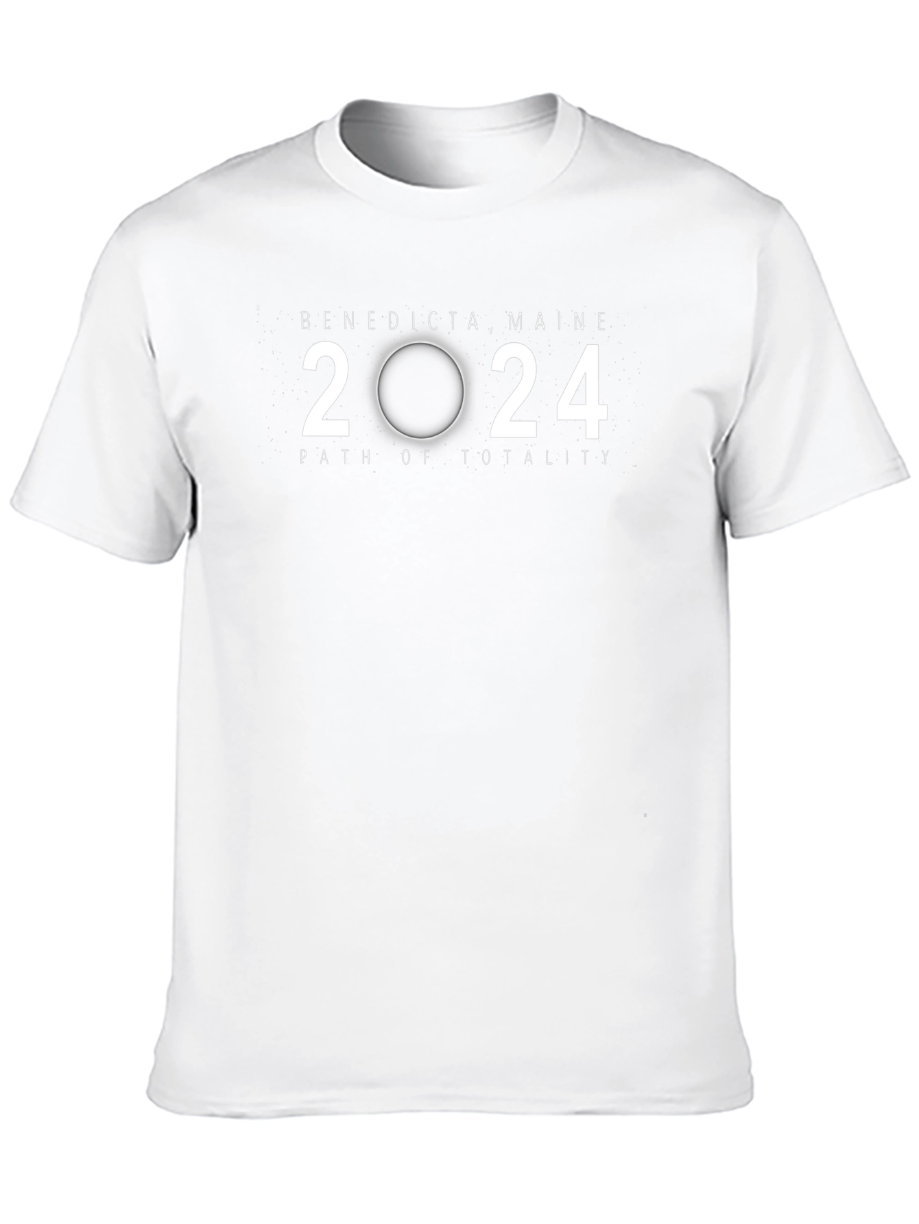 Benedicta Maine 2024 Path of Totality T-Shirt