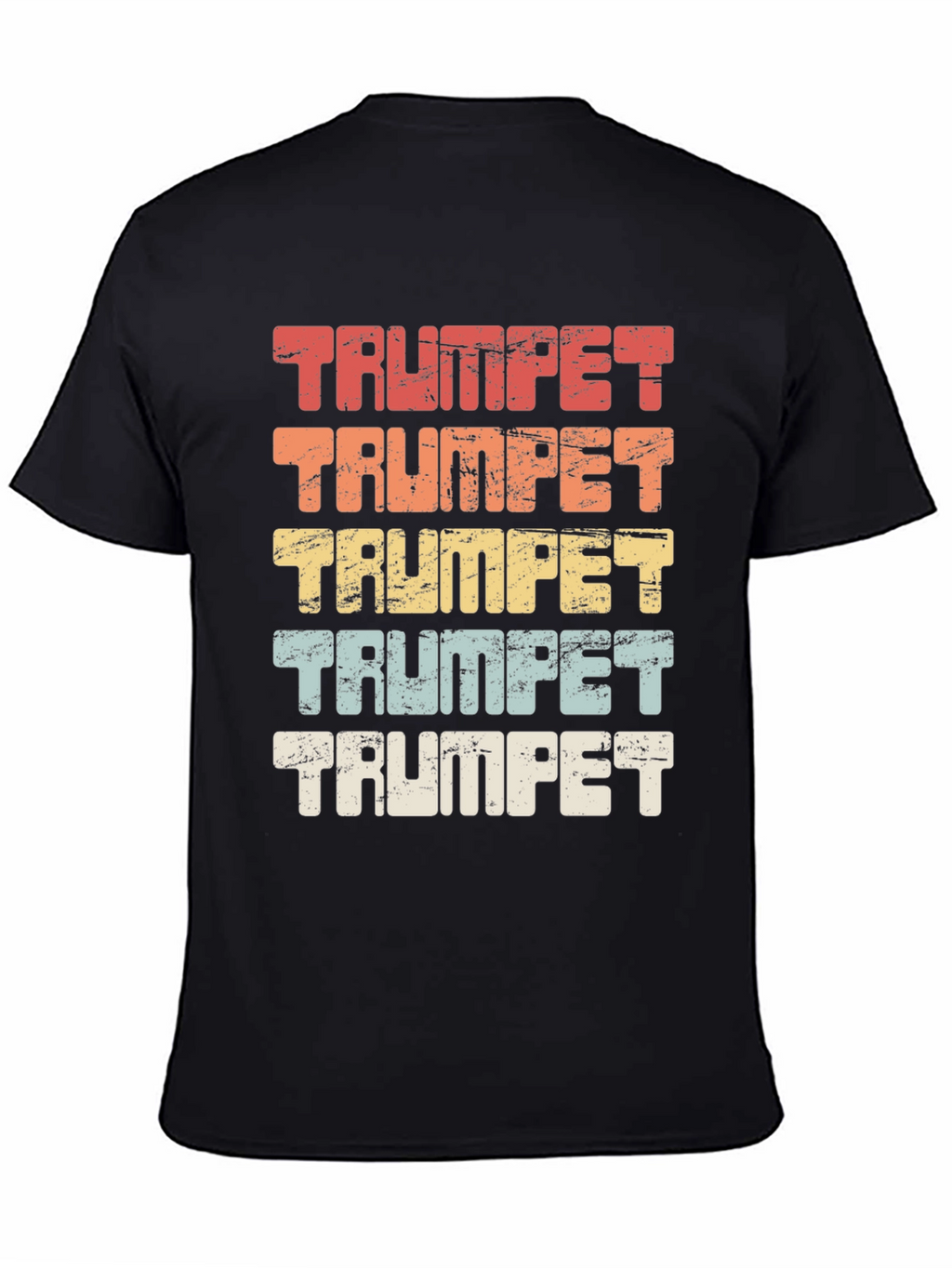 Retro Trumpet T-Shirt - Music Lover Tee