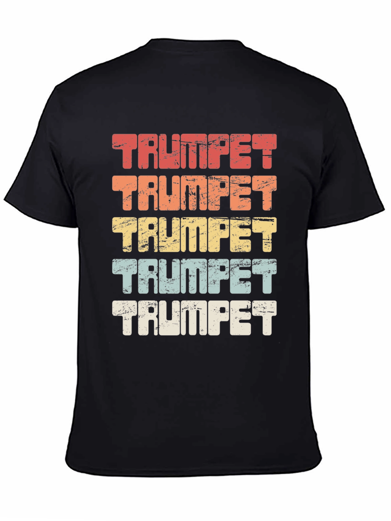 Retro Trumpet T-Shirt - Music Lover Tee