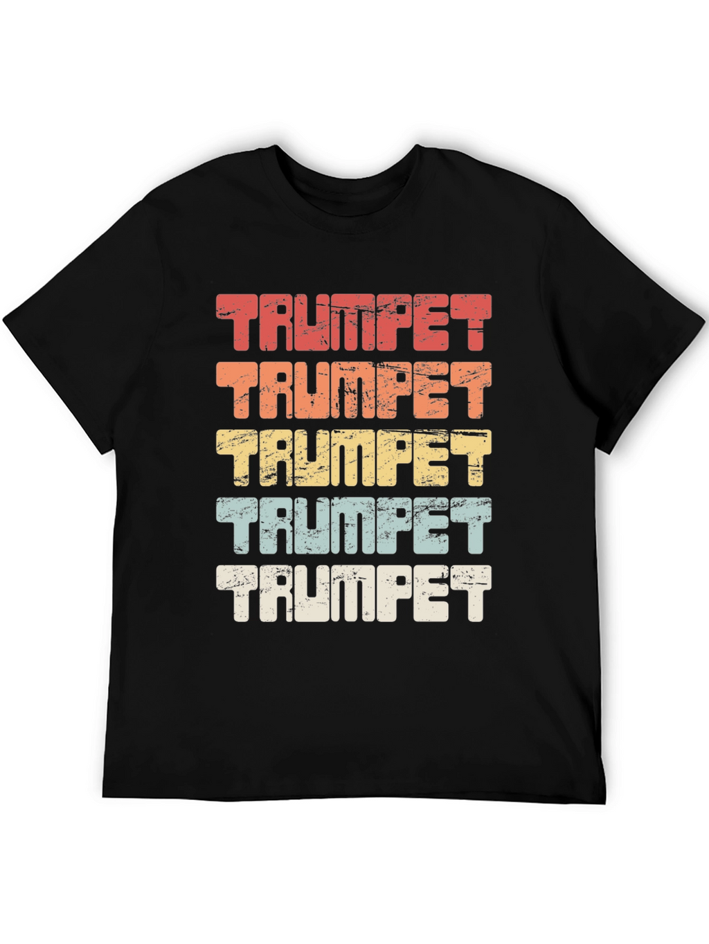Retro Trumpet T-Shirt - Music Lover Tee