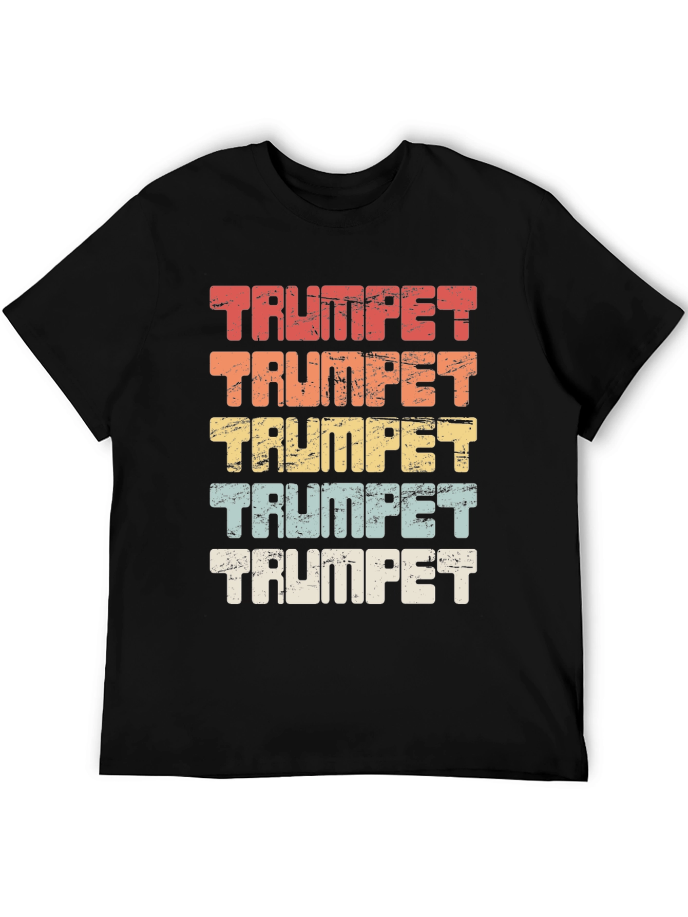Retro Trumpet T-Shirt - Music Lover Tee