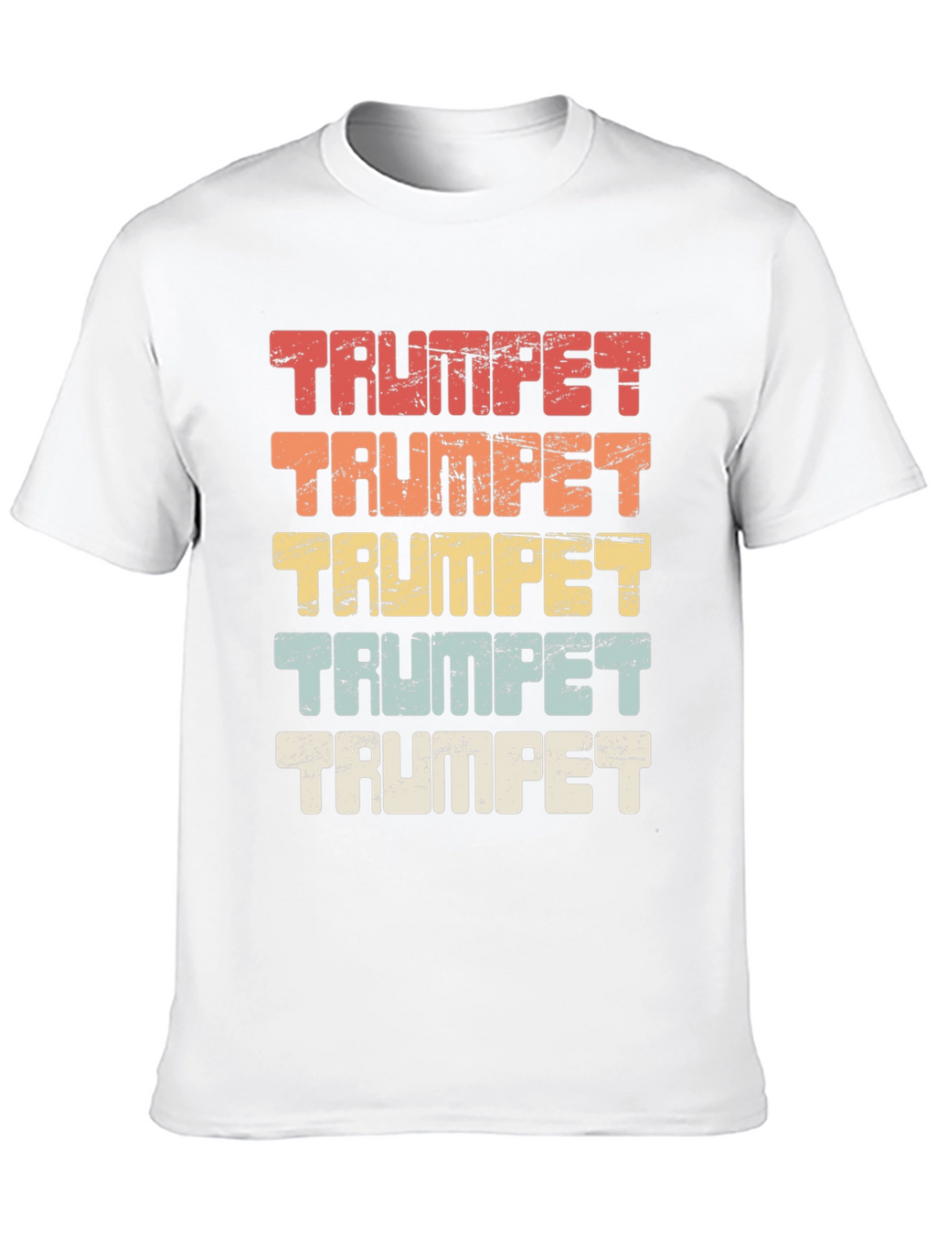 Retro Trumpet T-Shirt - Music Lover Tee