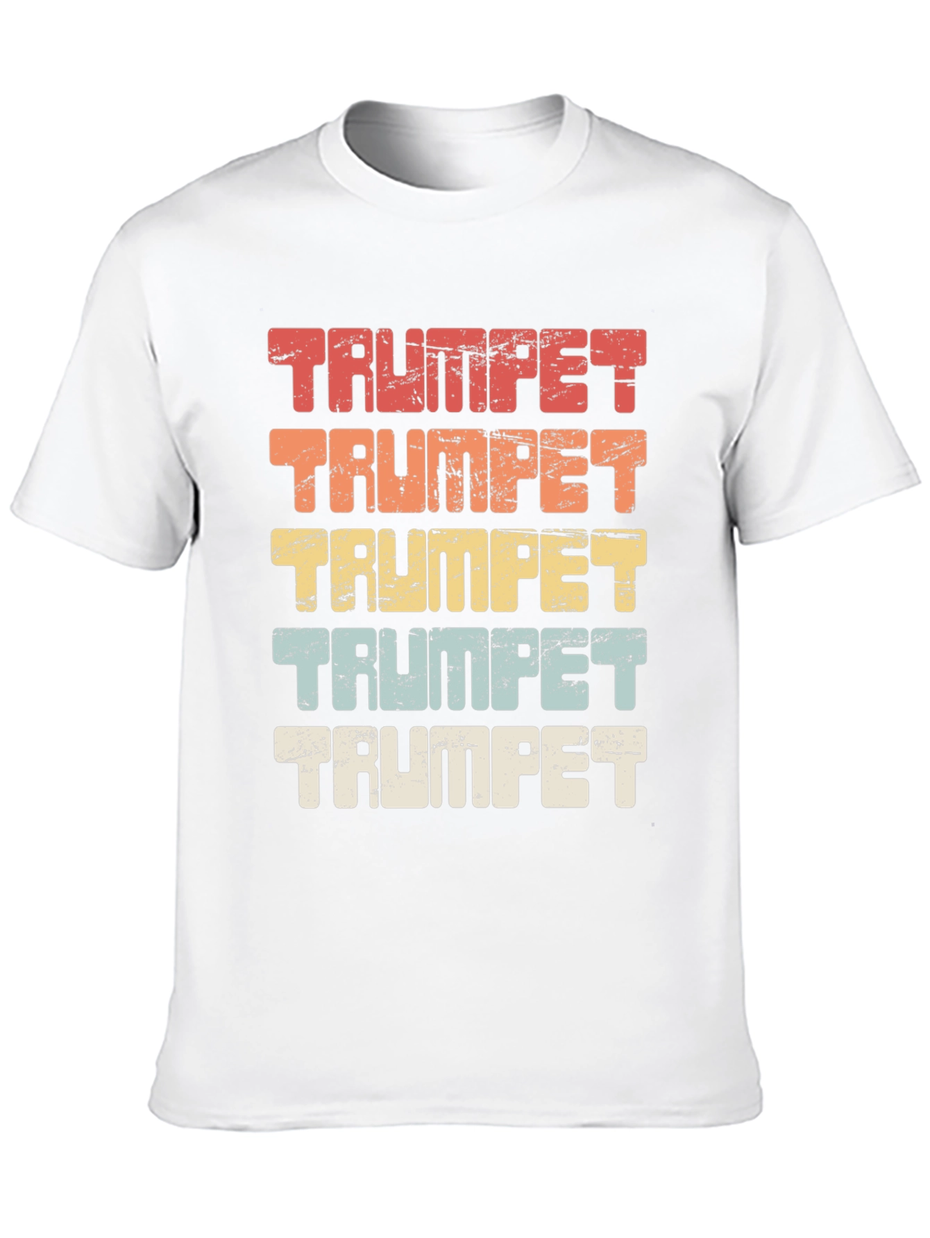 Retro Trumpet T-Shirt - Music Lover Tee