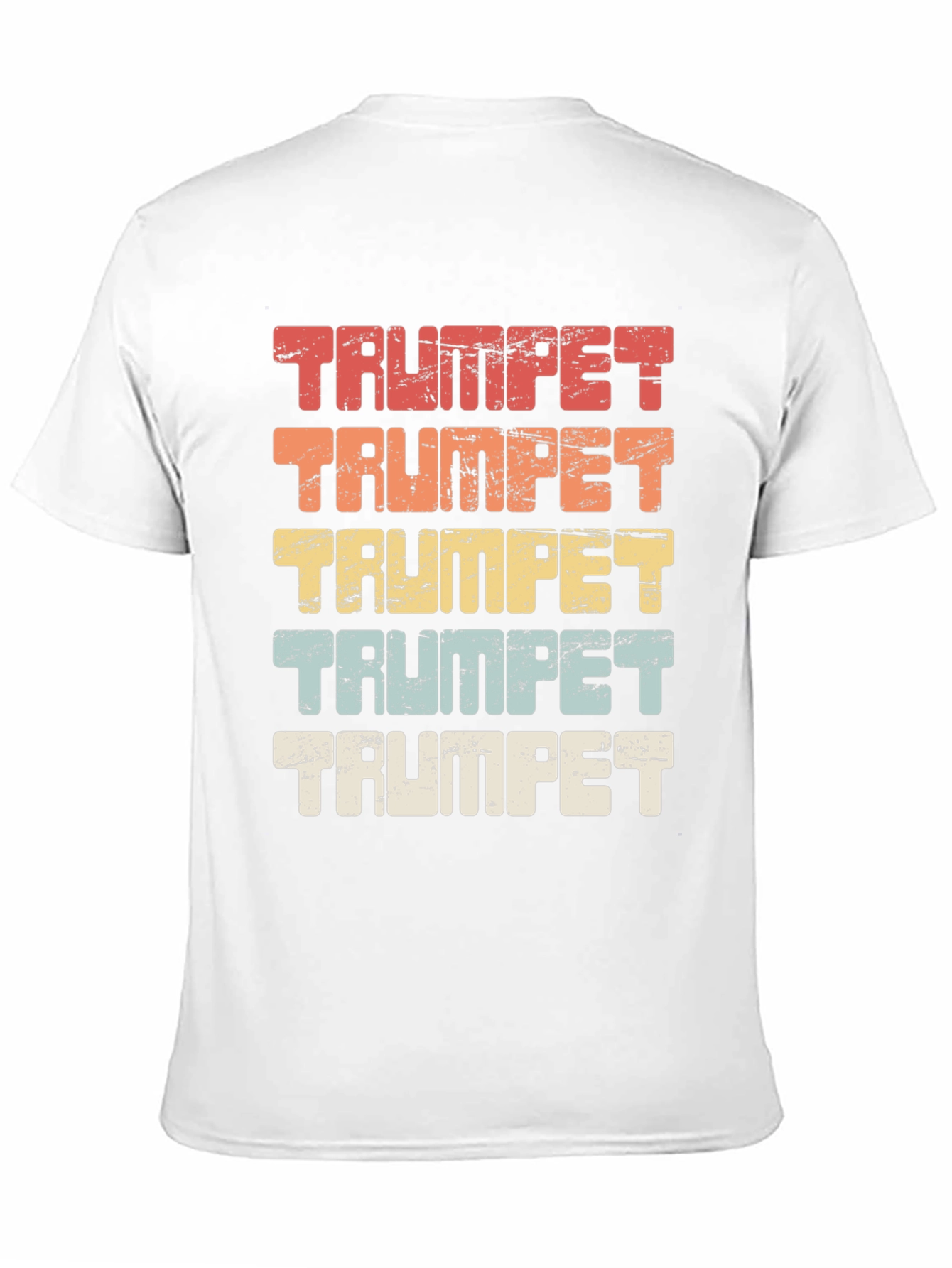 Retro Trumpet T-Shirt - Music Lover Tee