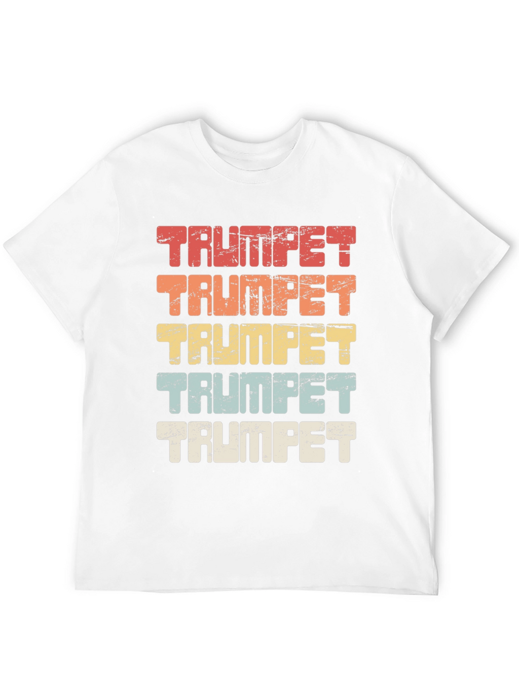 Retro Trumpet T-Shirt - Music Lover Tee