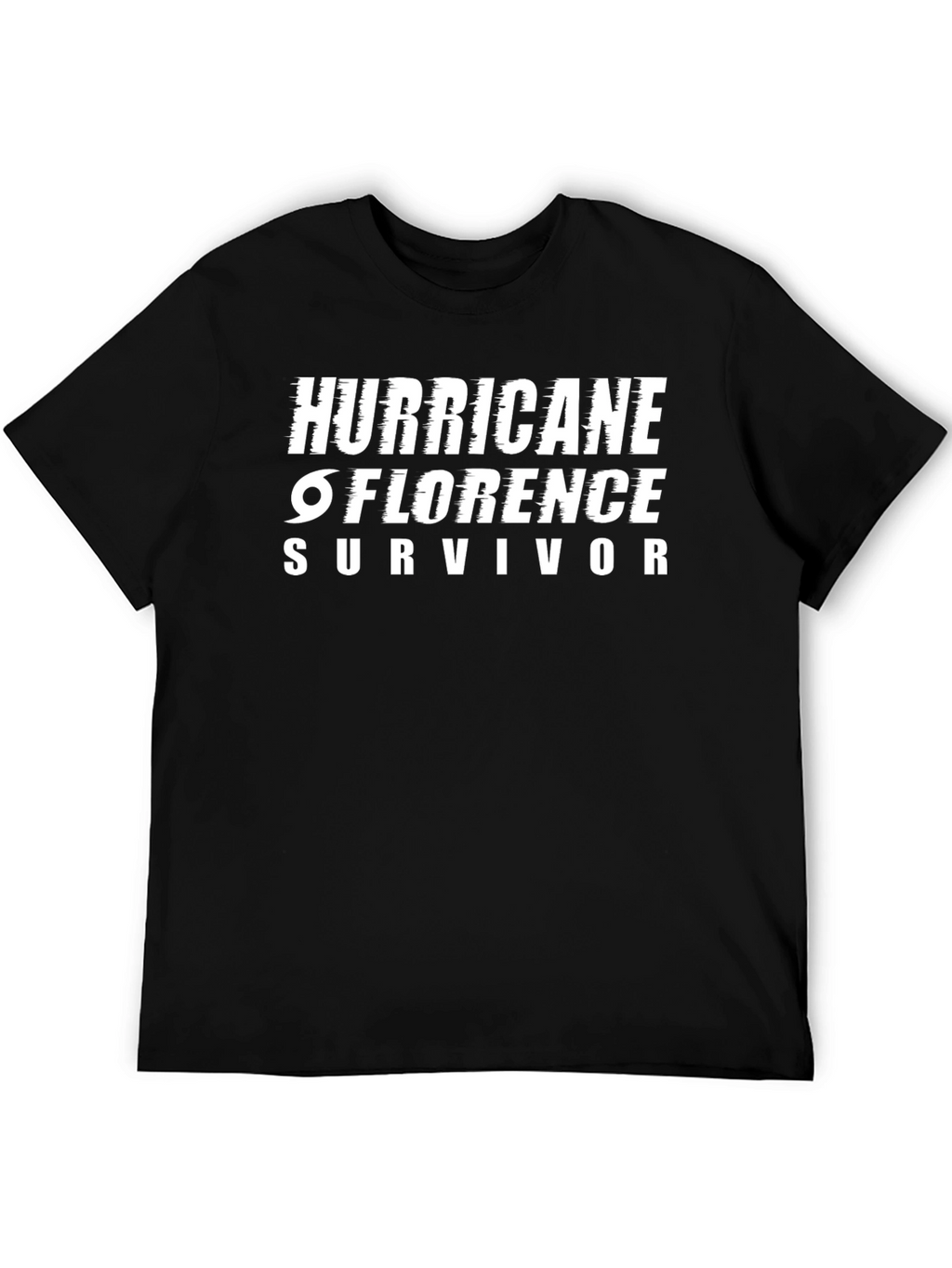 Hurricane Florence Survivor T-Shirt Black