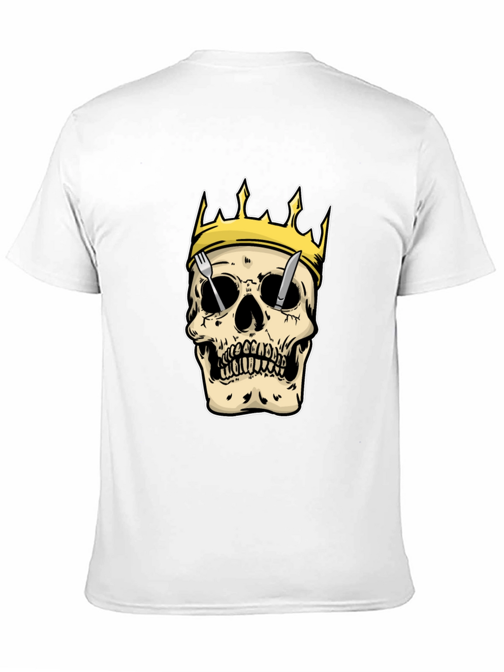 Skull King T-Shirt: Edgy Graphic Tee for Men