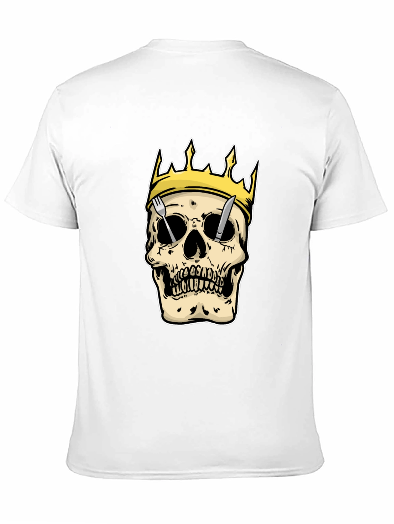 Skull King T-Shirt: Edgy Graphic Tee for Men