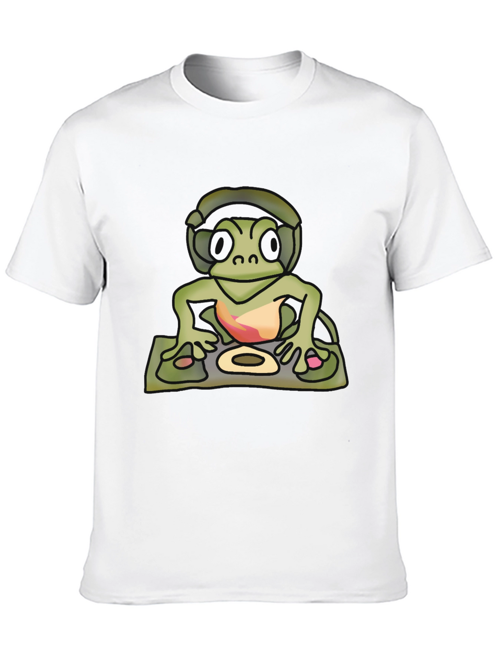 DJ Turtle Graphic T-Shirt