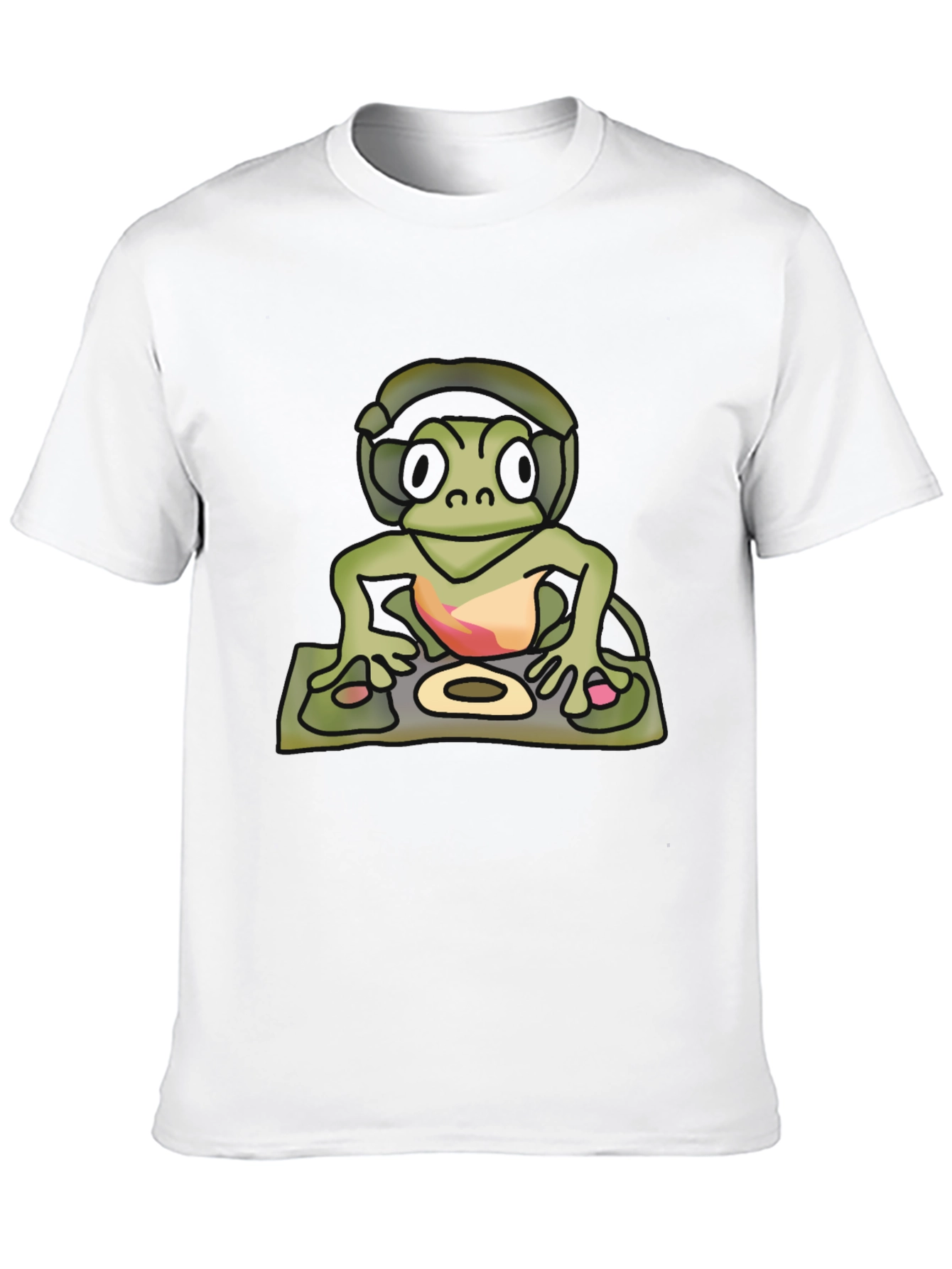 DJ Turtle Graphic T-Shirt