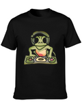 DJ Turtle Graphic T-Shirt