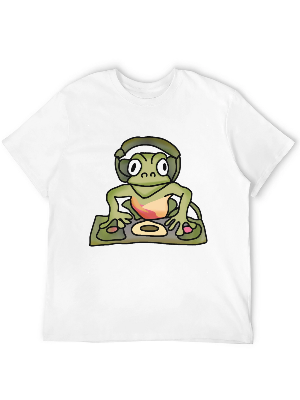 DJ Turtle Graphic T-Shirt