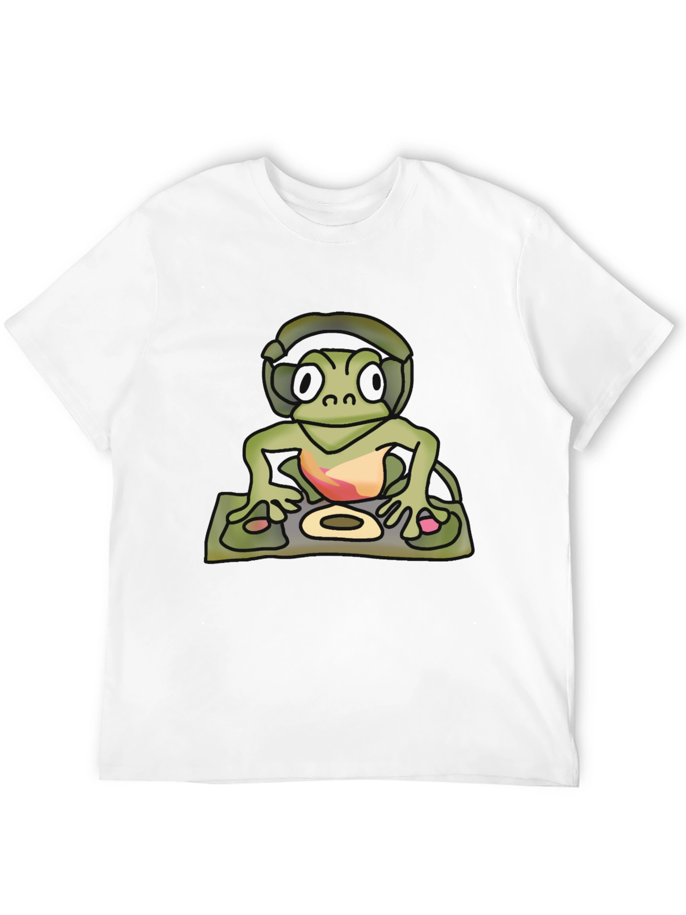 DJ Turtle Graphic T-Shirt