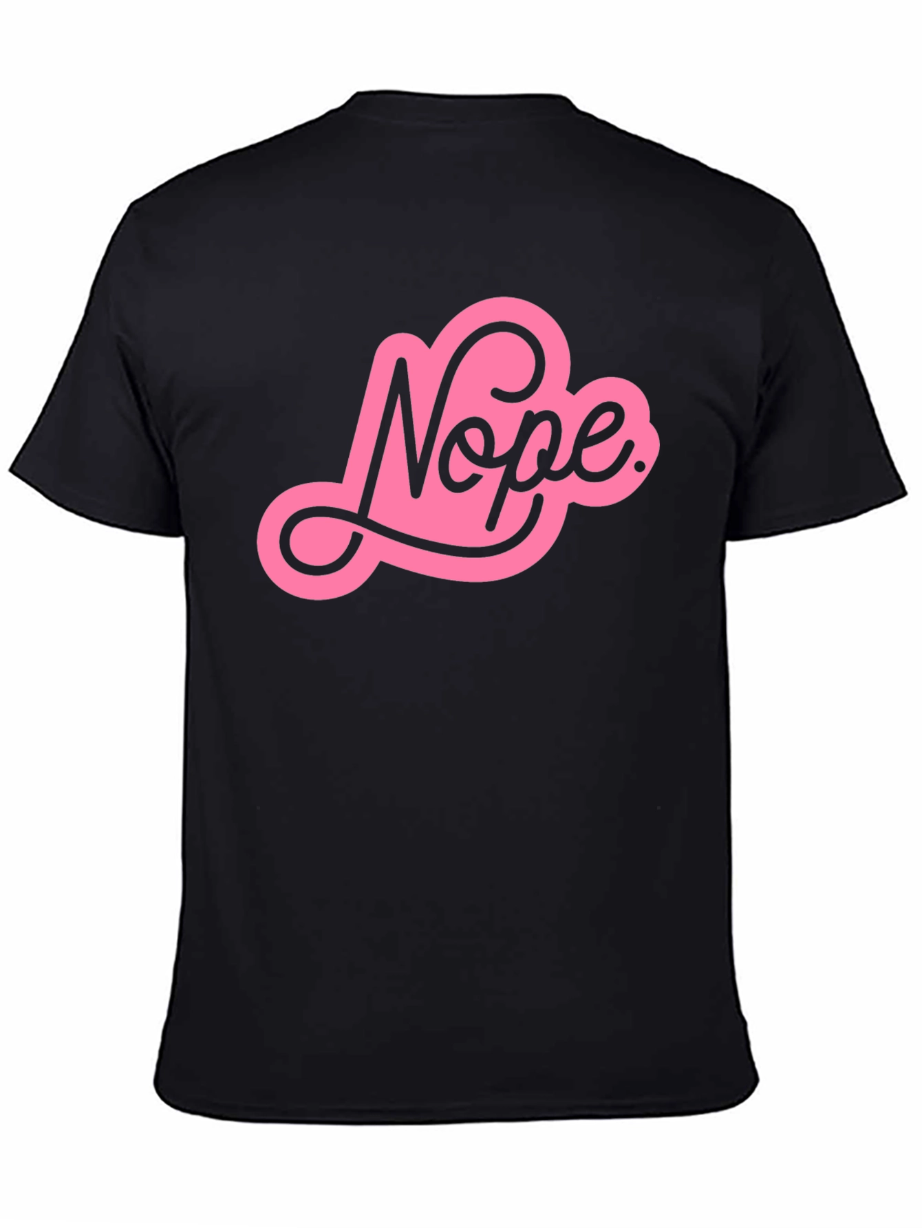 Nope Graphic Tee - Trendy Unisex T-Shirt