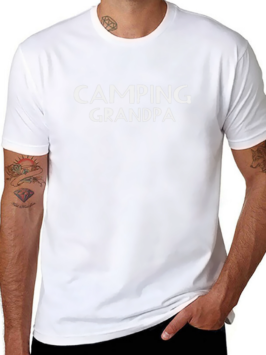 Camping Grandpa T-Shirt - Funny Camping Tee