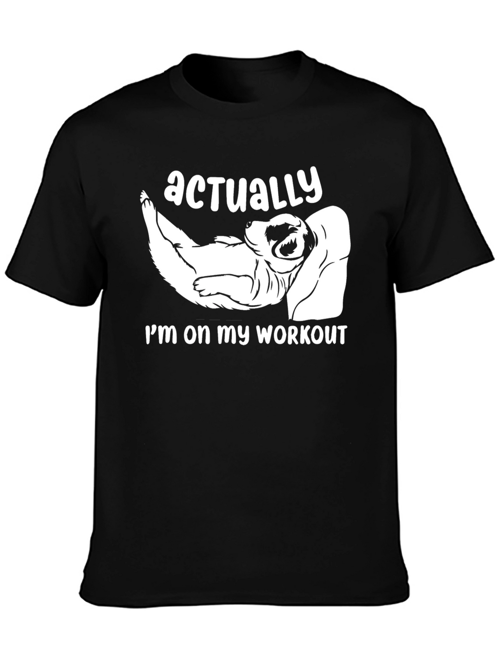Funny Workout Dog T-Shirt