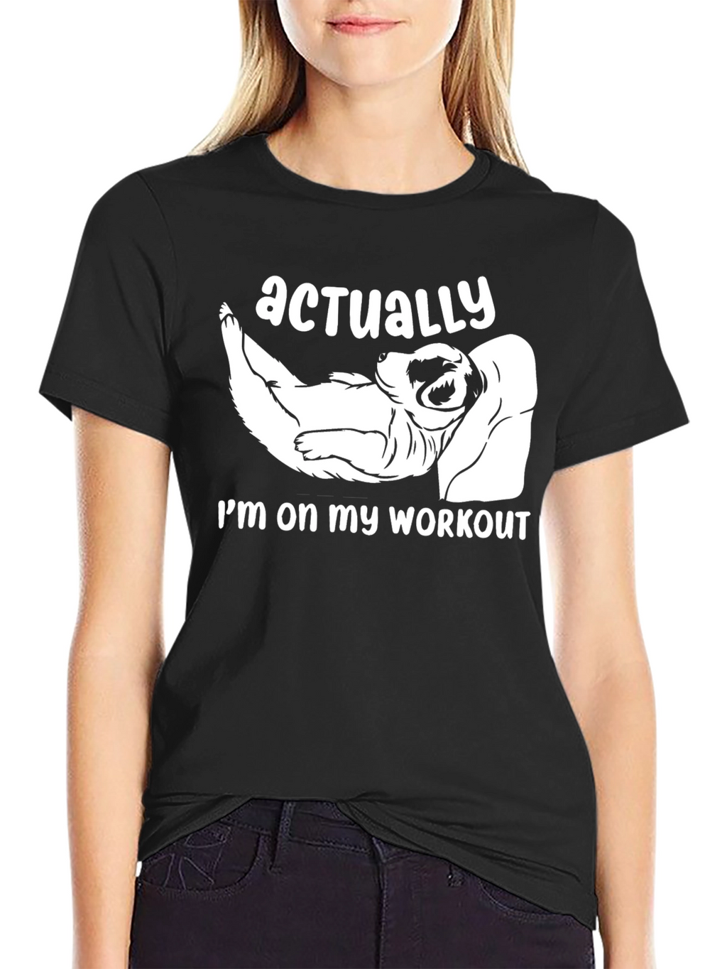 Funny Workout Dog T-Shirt