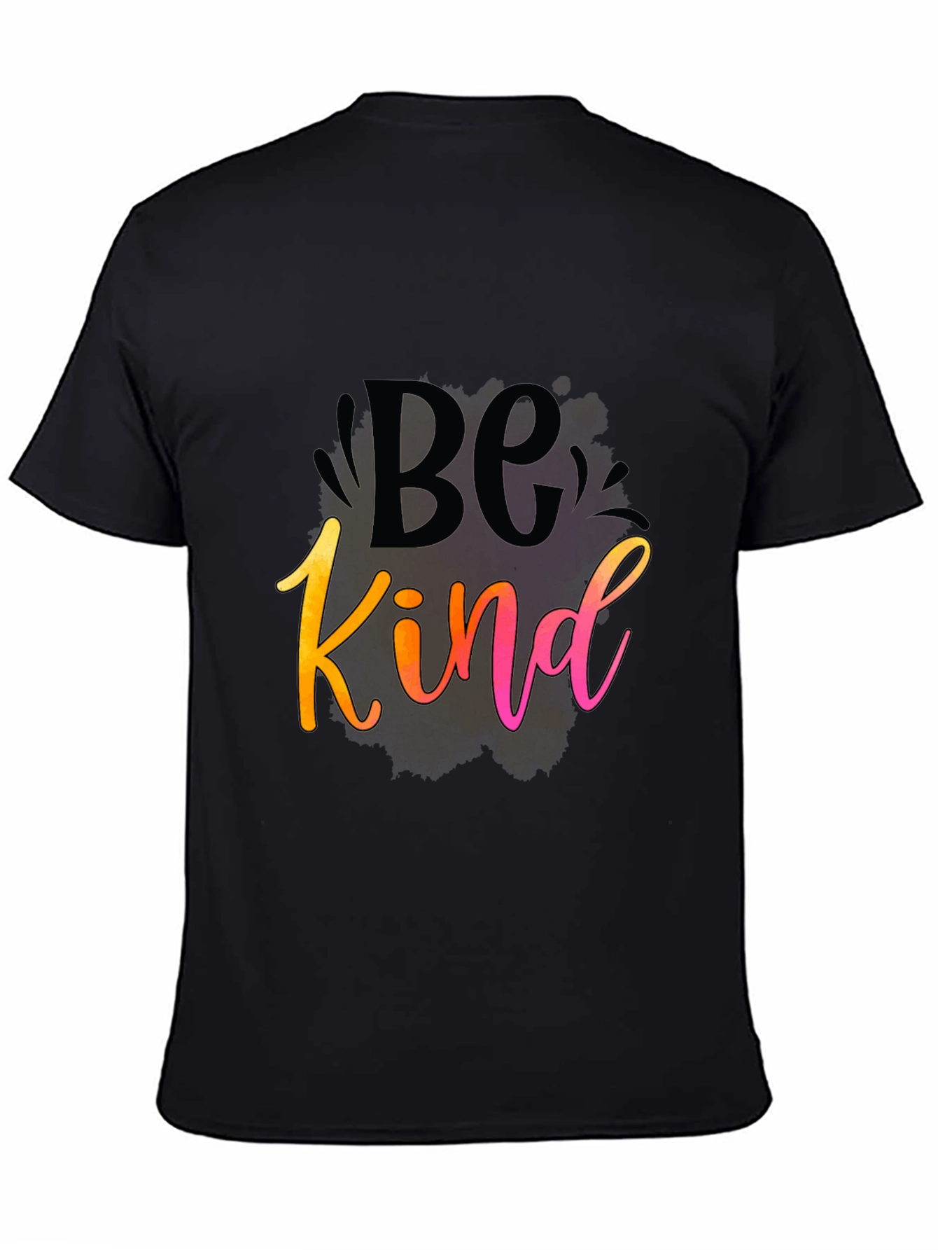 Be Kind Graphic Black T-Shirt