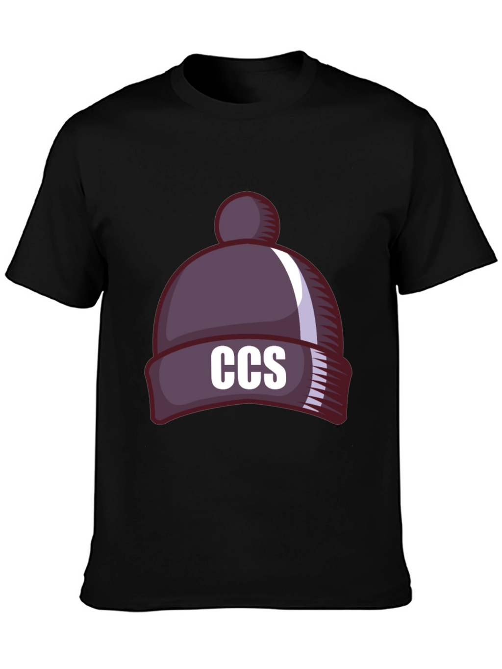 CCS Beanie Hat Graphic Tee - Stylish & Comfy!