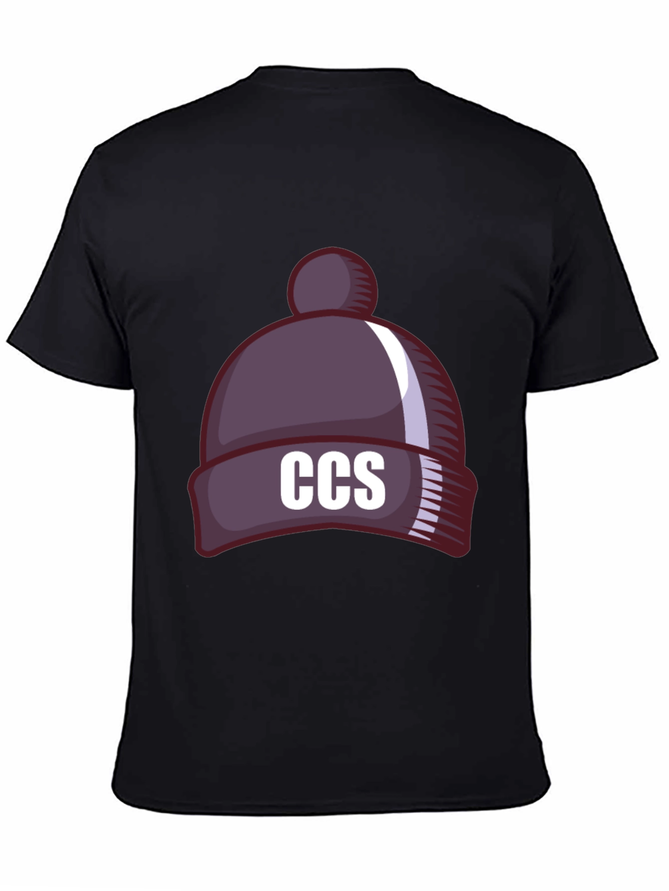 CCS Beanie Hat Graphic Tee - Stylish & Comfy!