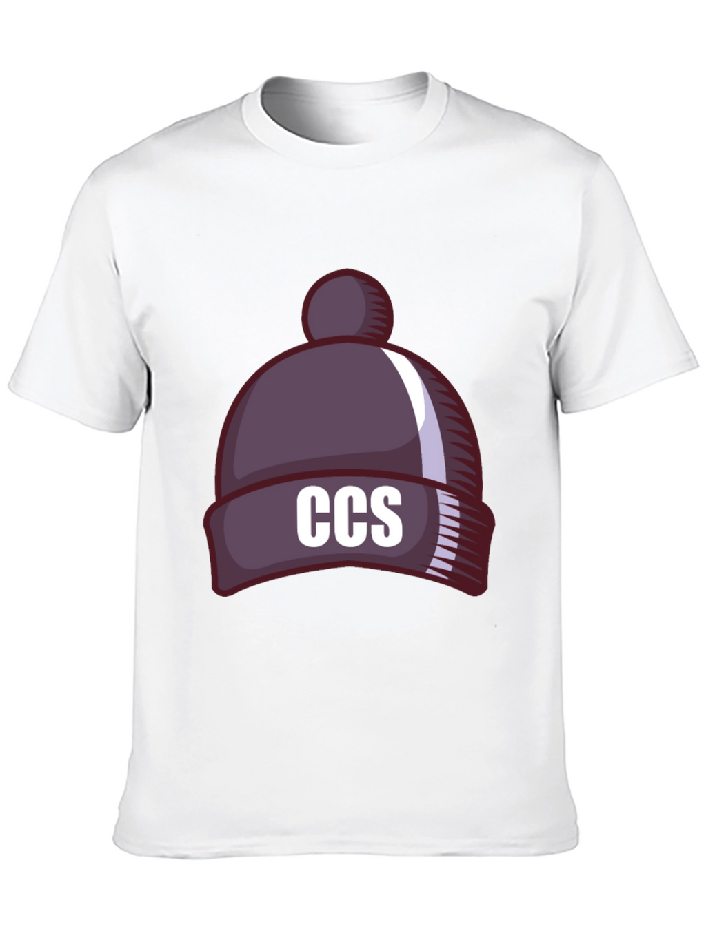 CCS Beanie Hat Graphic Tee - Stylish & Comfy!