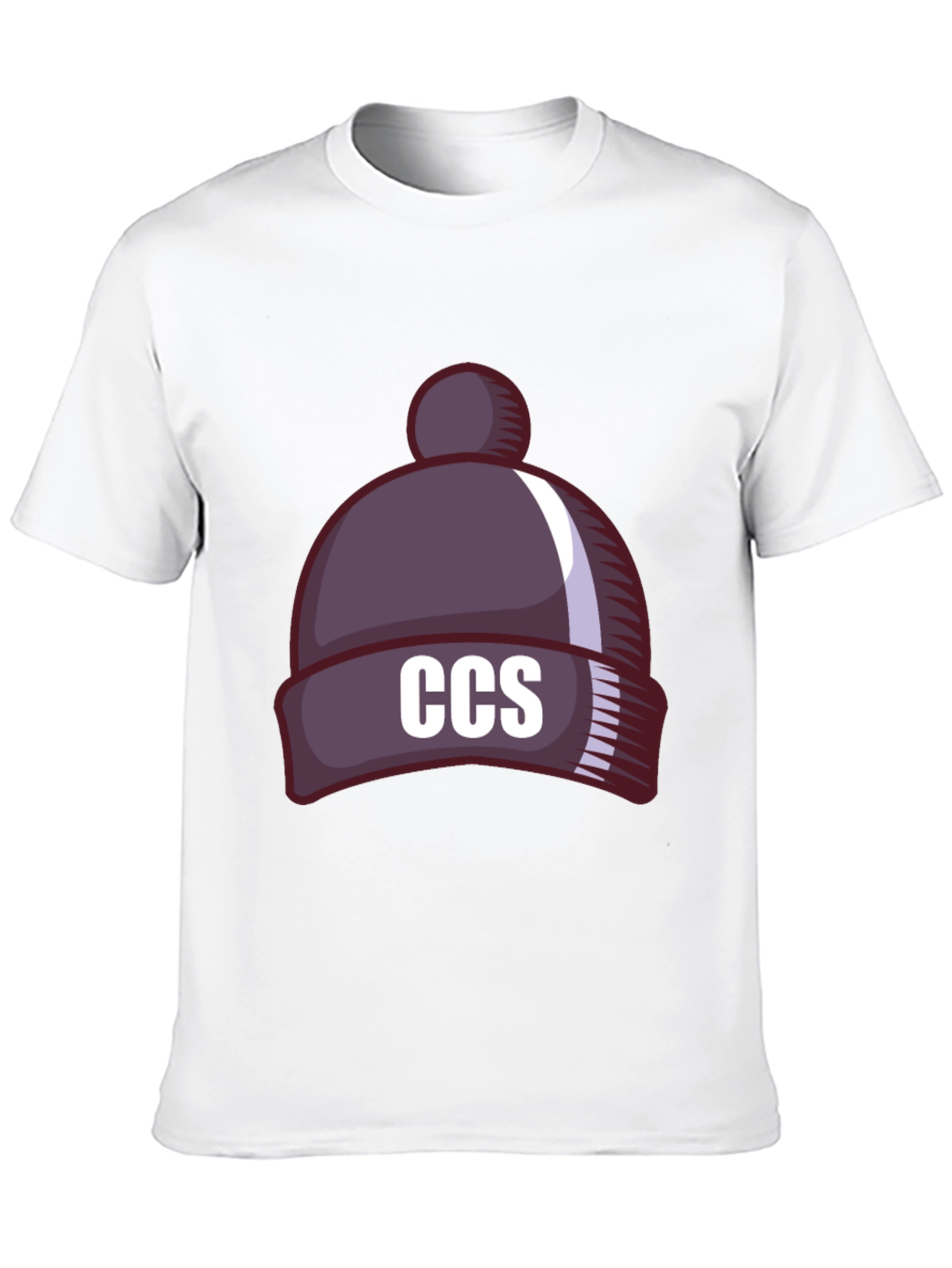 CCS Beanie Hat Graphic Tee - Stylish & Comfy!