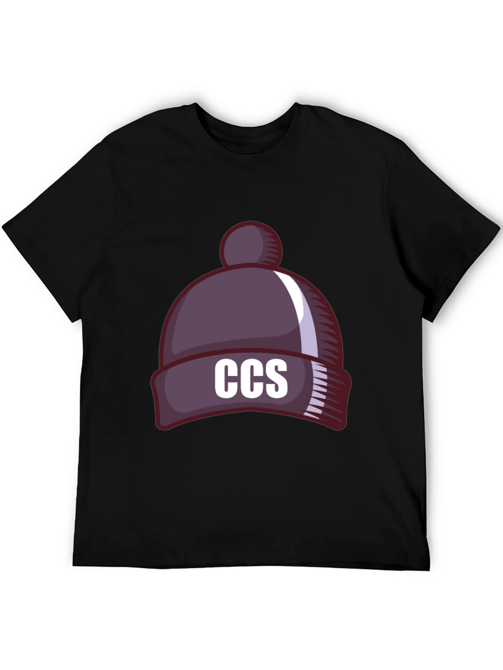 CCS Beanie Hat Graphic Tee - Stylish & Comfy!