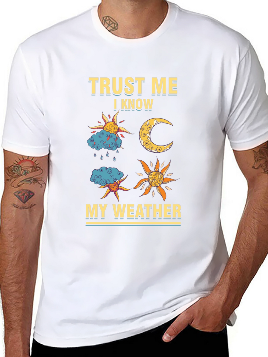 Trust Me I Know My Weather Graphic Tee