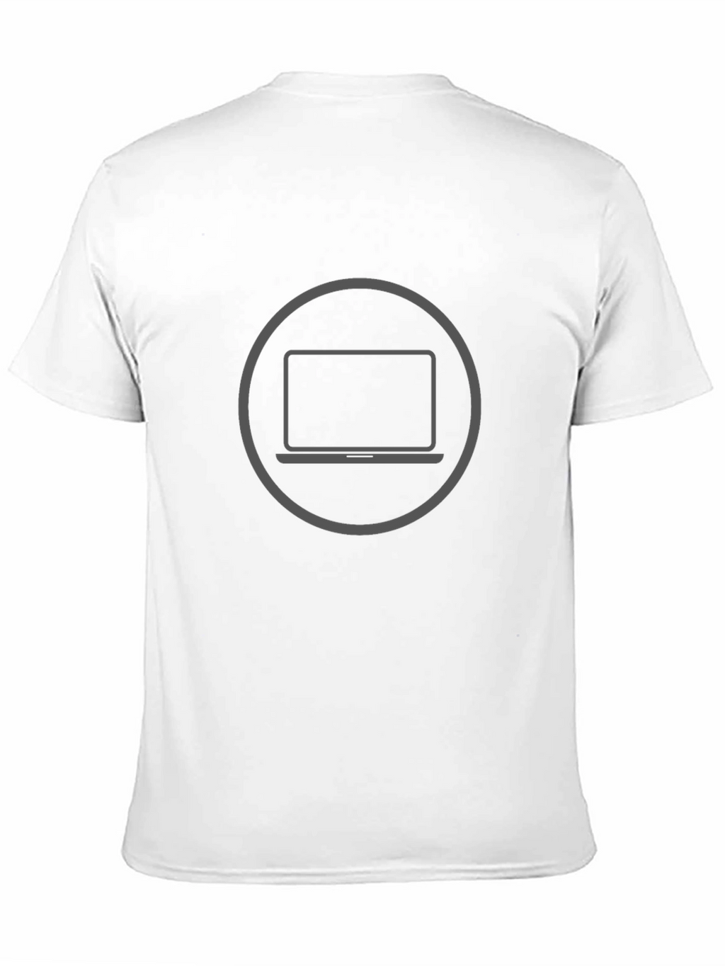 Laptop Graphic Black T-Shirt - Tech Enthusiast Style
