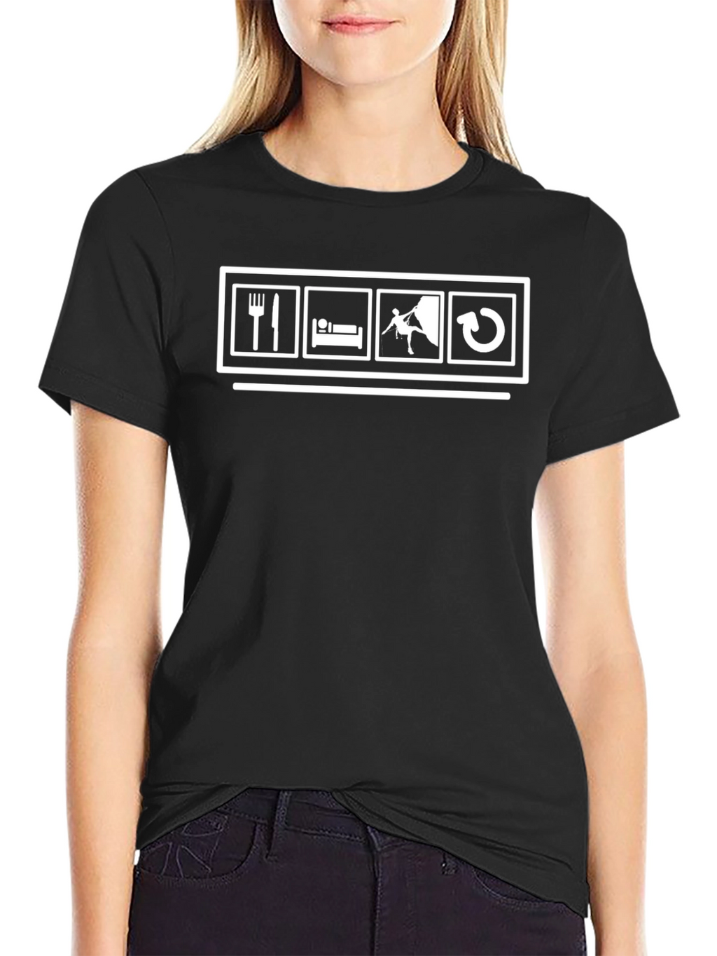 Eat Sleep Climb Repeat T-Shirt