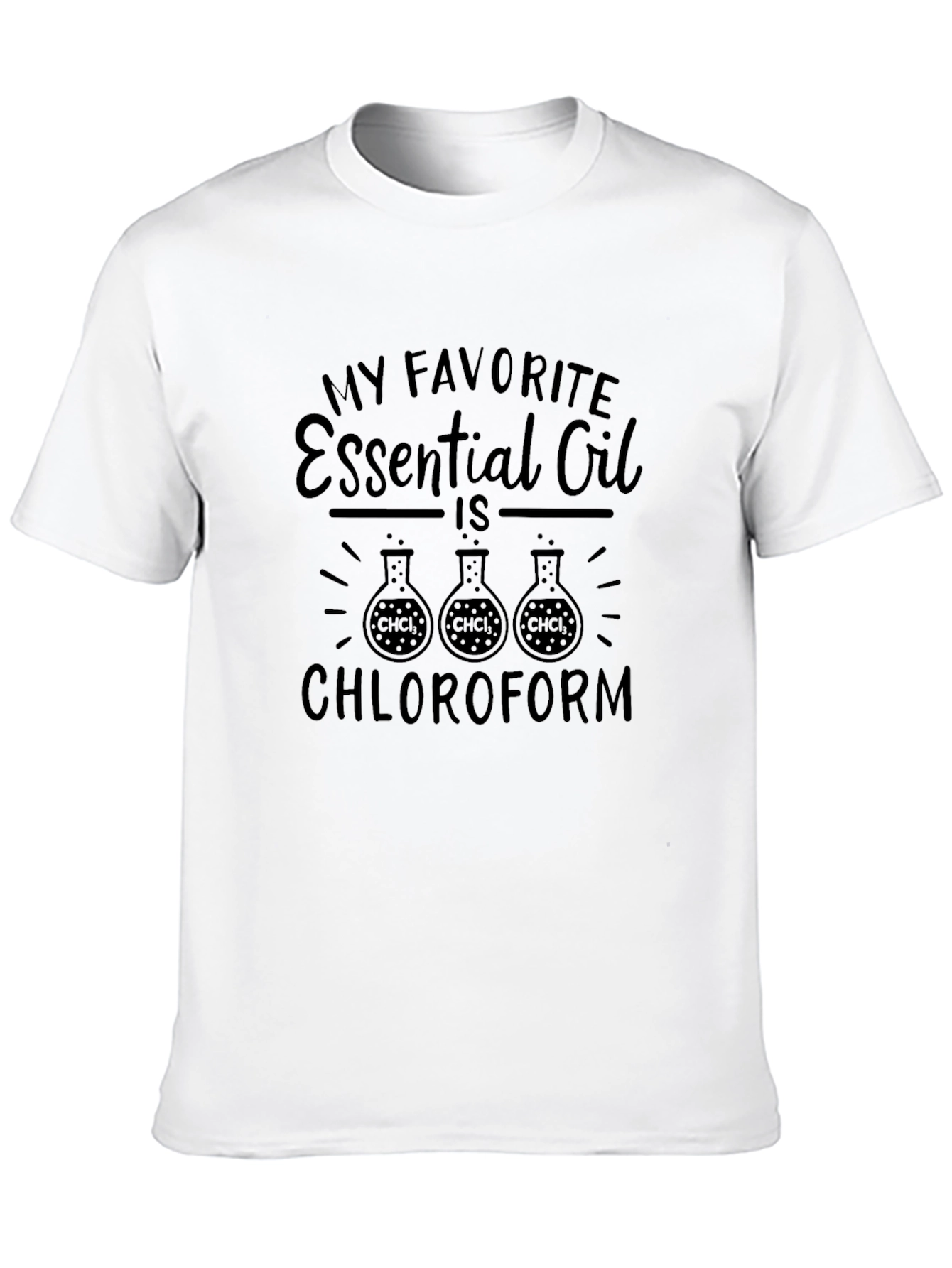 Chloroform Essential Oil Humor T-Shirt