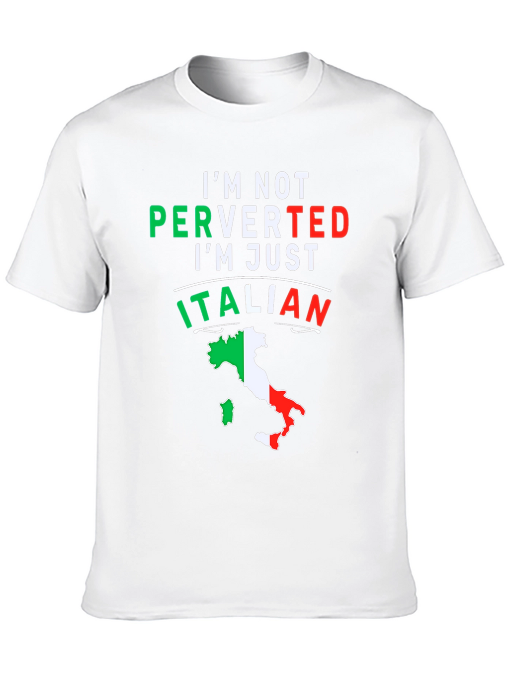 Italian Pride T-Shirt - Im Just Italian Tee