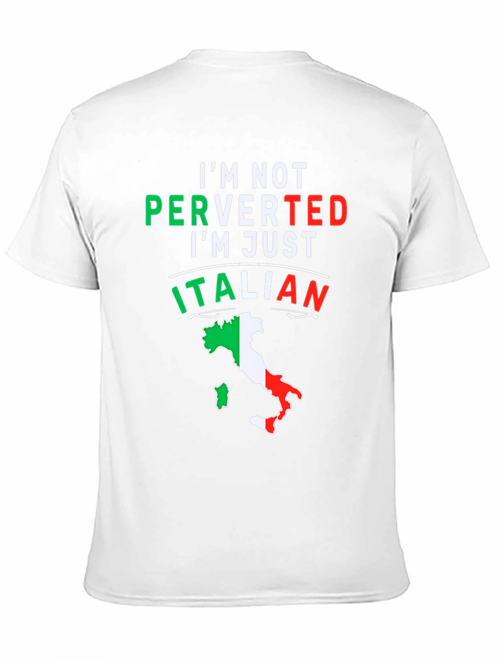 Italian Pride T-Shirt - Im Just Italian Tee