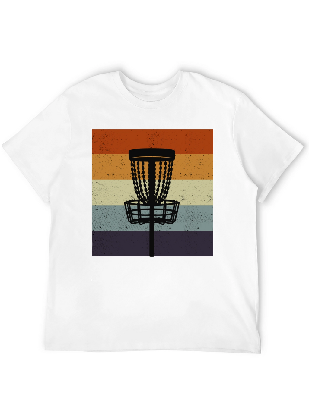 Retro Disc Golf Basket Tee