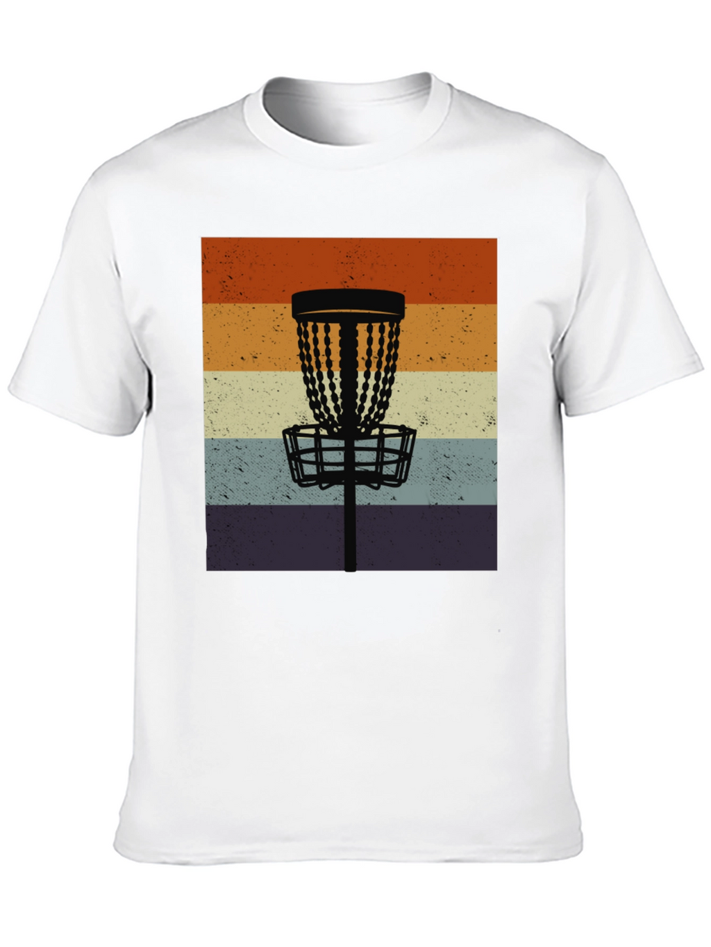 Retro Disc Golf Basket Tee