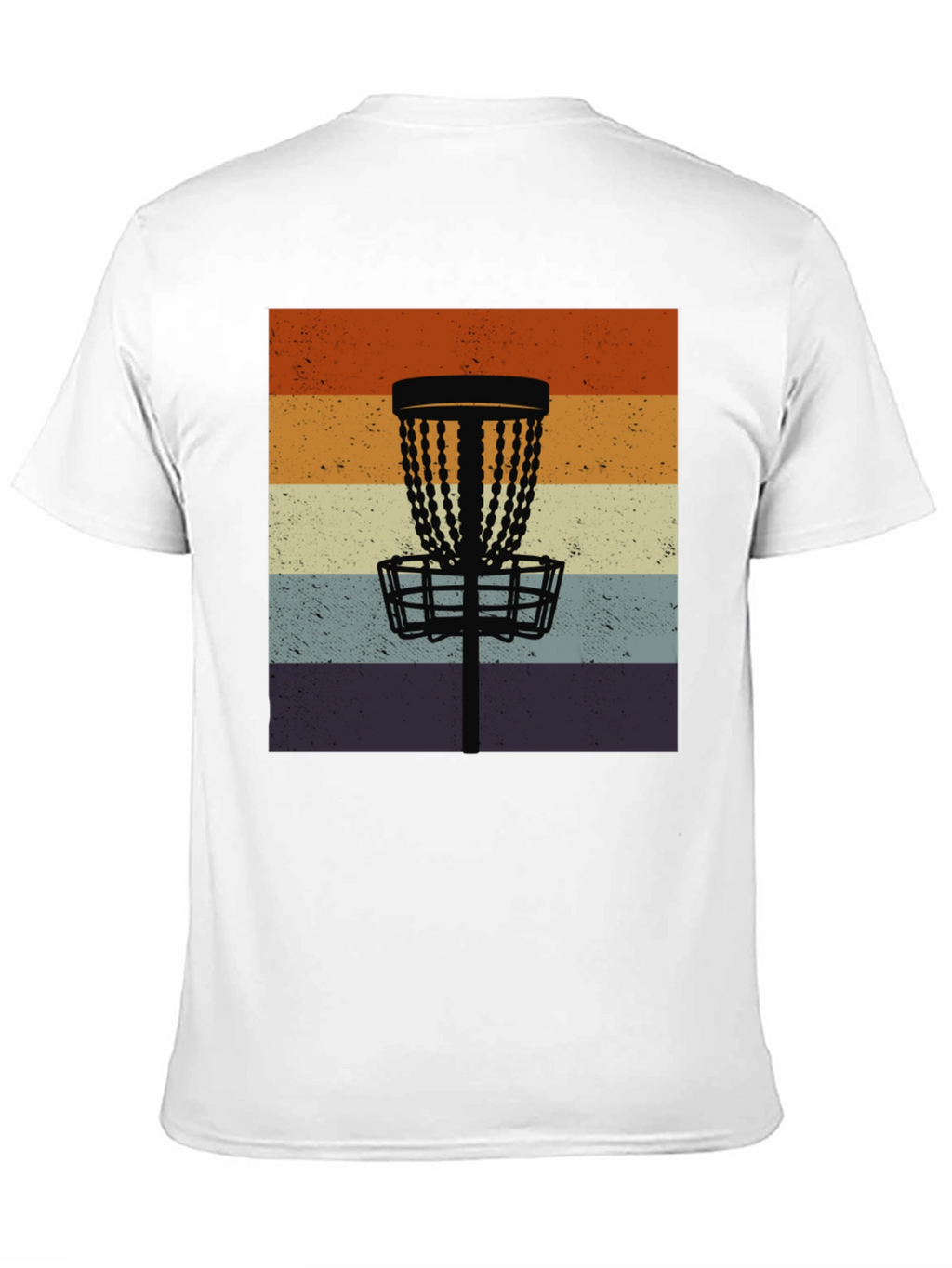 Retro Disc Golf Basket Tee