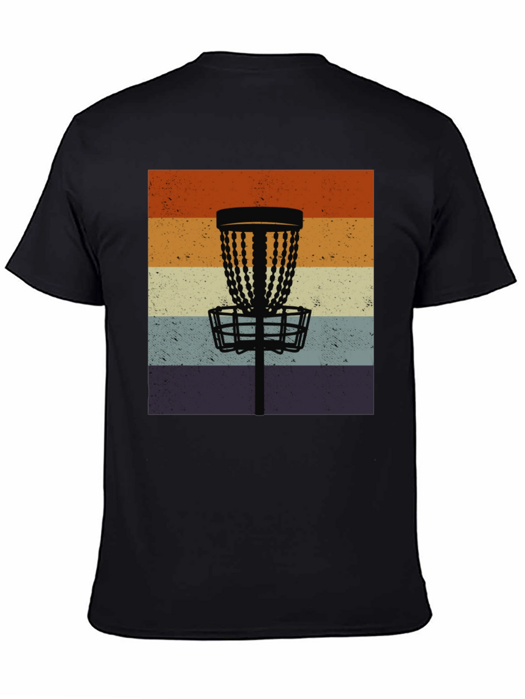 Retro Disc Golf Basket Tee