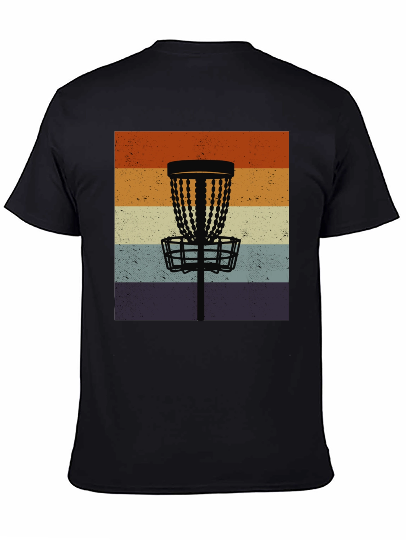 Retro Disc Golf Basket Tee